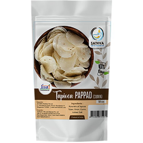 Tapioca Pappad (Cumin) - 150g