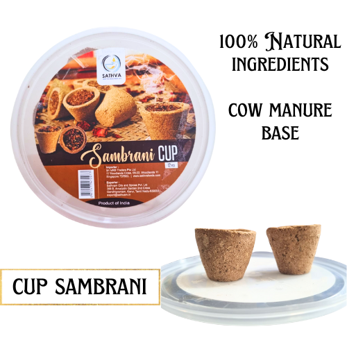 Sambrani Cup - 12Pcs