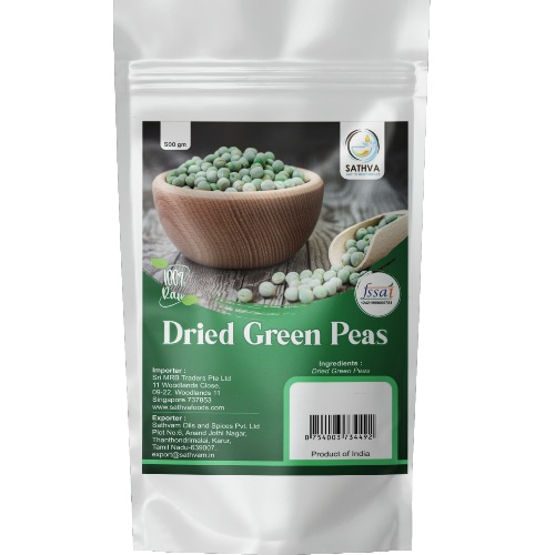 Dried Green Peas 500g