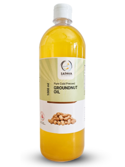 Cold Pressed Groundnut Oil - 5L