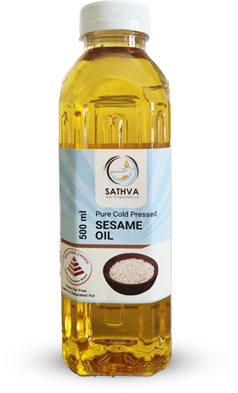 Cold Pressed Chekku Sesame Gingerly Oil 500ML