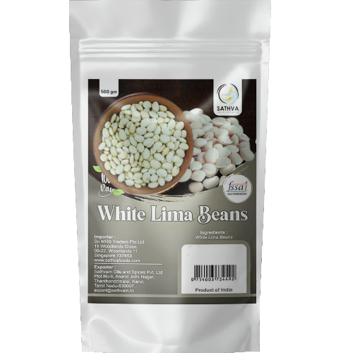 White Lima Beans / வெள்ளை மொச்சை - 500g