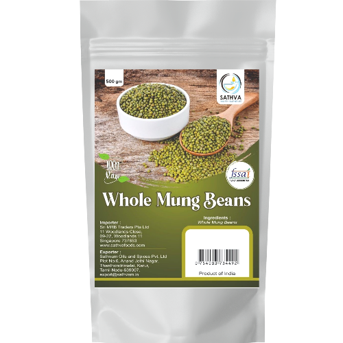 Whole Mung Beans / பச்சை பயறு - 500g